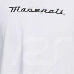 Maserati T-Shirt North Sails Trident Logo White - Unisex