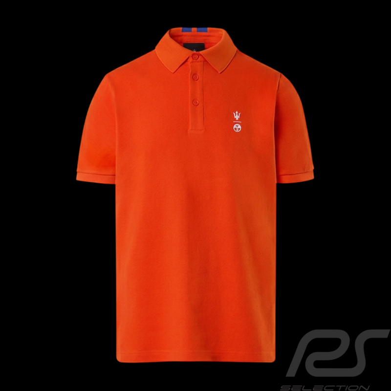 Maserati Polo Shirt North Sails Orange - Unisex