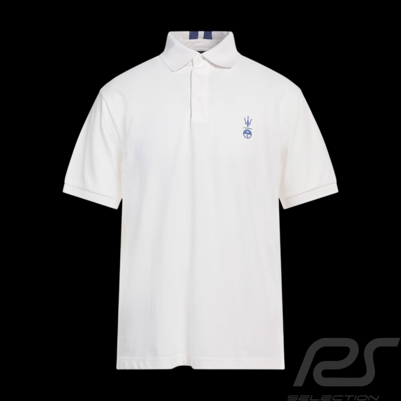 Maserati Poloshirt North Sails Weiß - Unisex