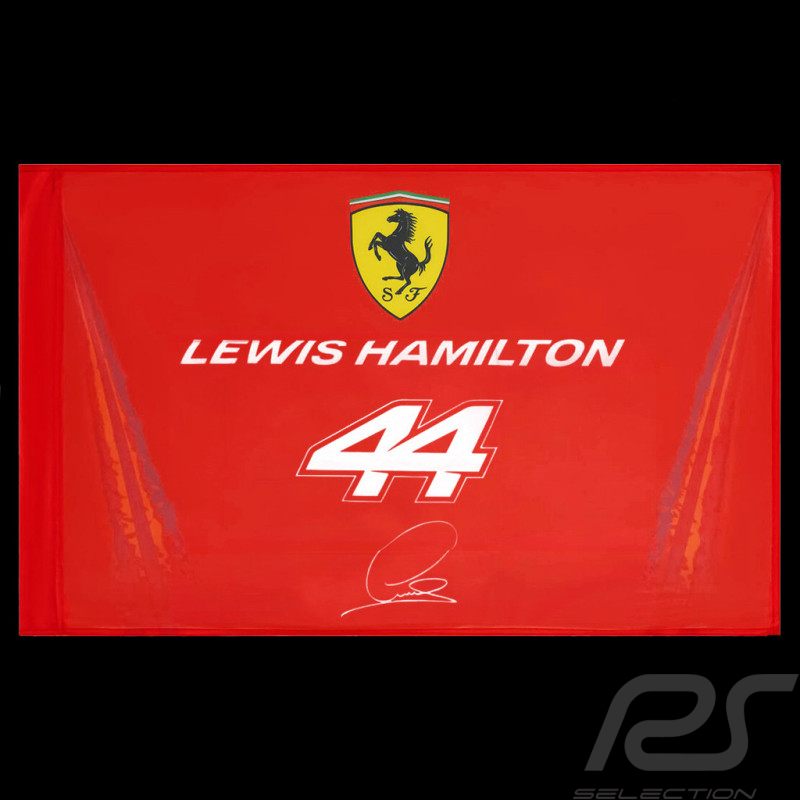Ferrari Flag F1 Team n° 44 Lewis Hamilton 2026 Red 94 x 28 cm 701238026-001