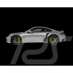 Porsche 911 Turbo S Type 992.1 2020 Argent Métallisé 1/8 GT Spirit GTS801801