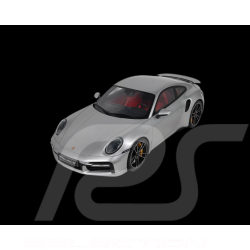 Porsche 911 Turbo S Type 992.1 2020 Argent Métallisé 1/8 GT Spirit GTS801801