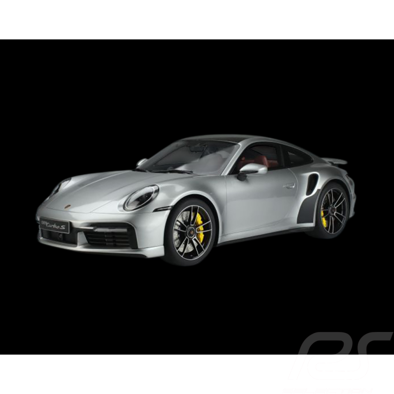 Porsche 911 Turbo S Type 992.1 2020 Argent Métallisé 1/8 GT Spirit GTS801801