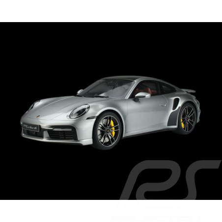 Porsche 911 Turbo S Typ 992.1 2020 Silbermetallic 1/8 GT Spirit GTS801801