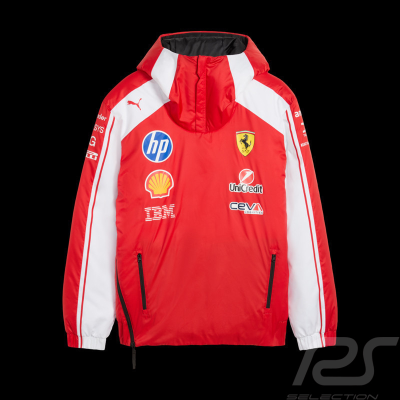 Ferrari Jacke F1 Team Leclerc / Hamilton 2026 Rot / Schwarz Puma 701238724-001 - unisex