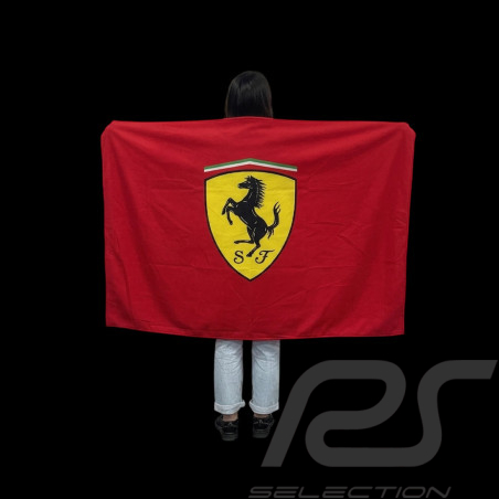 Ferrari Flag XL F1 Team Leclerc / Hamilton Red 140 x 100 cm 701238063-001