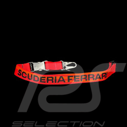 Ferrari Schlüsselanhänger F1 Team Leclerc / Hamilton Red Umhängeband 701238062-001