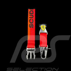 Porte-clés Ferrari F1 Team Leclerc / Hamilton Tour de cou Rouge 701238062-001