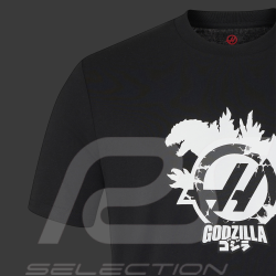 T-Shirt Haas F1 Team Godzilla Noir - Mixte
