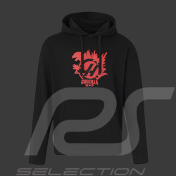 Haas Kapuzenpullover F1 Team Godzilla Schwarz - Unisex