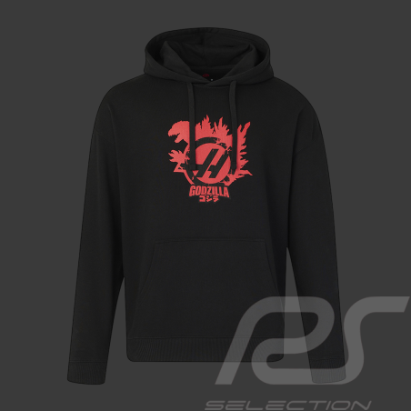 Haas Kapuzenpullover F1 Team Godzilla Schwarz - Unisex