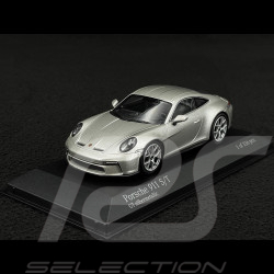 Porsche 911 S/T Typ 992 2023 GT-Silbermetallic 1/43 Minichamps 410063022