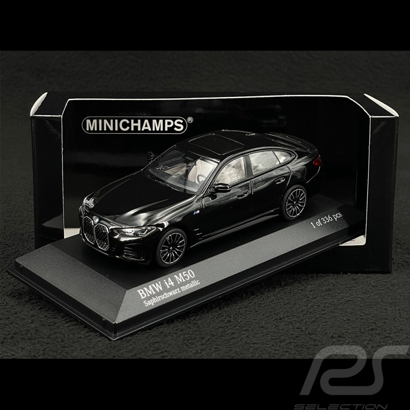 BMW i4 M50 2022 Noir Saphir Métallisé 1/43 Minichamps 410024002