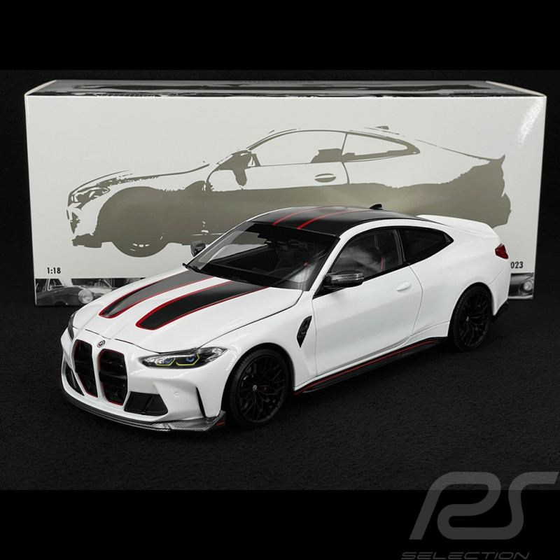 BMW M4 CSL 2023 Mattweiß 1/18 Minichamps 110023022