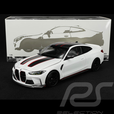 BMW M4 CSL 2023 Mattweiß 1/18 Minichamps 110023022