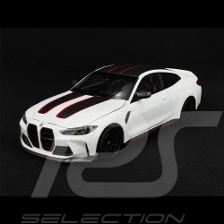 BMW M4 CSL 2023 Blanc Mat 1/18 Minichamps 110023022