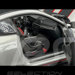 BMW M4 CSL 2023 Mattweiß 1/18 Minichamps 110023022