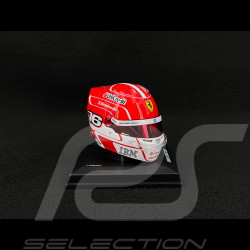 Casque Ferrari Charles Leclerc n° 16 Saison 2025 F1 1/5 Looksmart LSHEL009