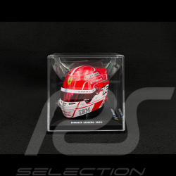 Casque Ferrari Charles Leclerc n° 16 Saison 2025 F1 1/5 Looksmart LSHEL009
