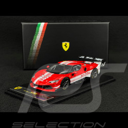Ferrari 296 Challenge n° 32 2023 Launch Version Rouge / Blanc 1/43 Looksmart LSRC181