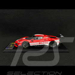 Ferrari 296 Challenge n° 32 2023 Launch Version Rouge / Blanc 1/43 Looksmart LSRC181