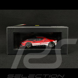 Ferrari 296 Challenge n° 32 2023 Launch Version Red / White 1/43 Looksmart LSRC181