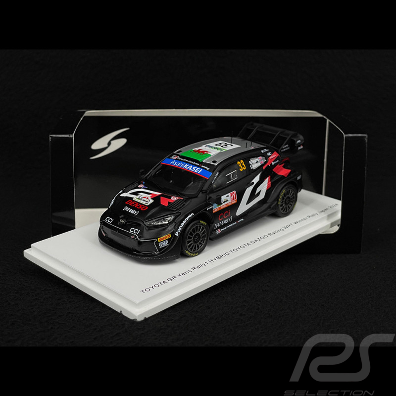 Toyota GR Yaris Rally1 Hybrid n° 33 Winner Rally Japan 2024 1/43 Spark S6880