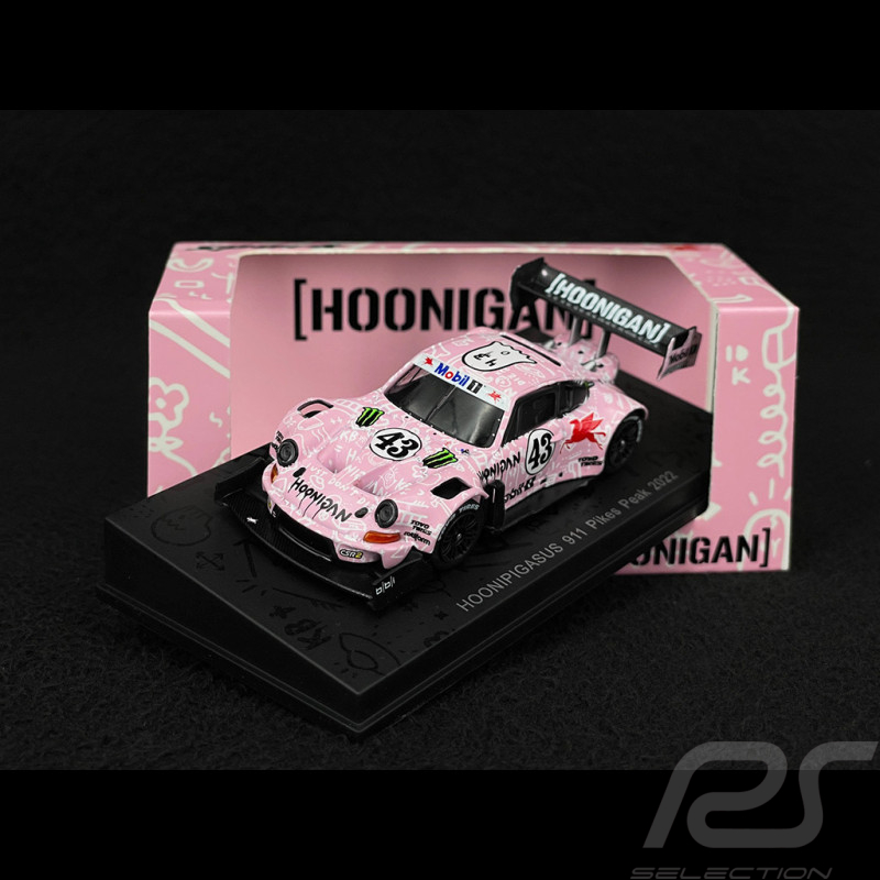 Ken Block Porsche 911 Hoonipigasus n° 43 Pikes Peak 2022 1/64 Spark 64S053