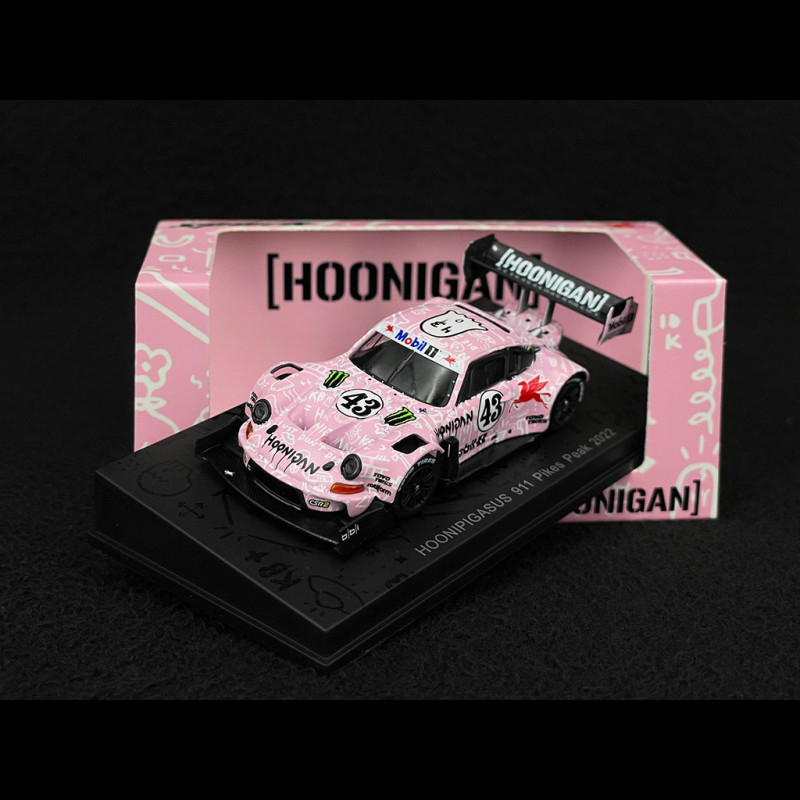 ミニカー Clip HOONIPIGASUS 911 Pikes Peak Ken Block Porsche 911 Hoonipigasus n° 43 Pikes Peak 2022 1/64