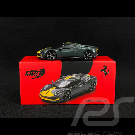 Ferrari 296 GTB Assetto Fiorano 2024 Grigio Scuro 1/64 BBR Models BBRFER64007