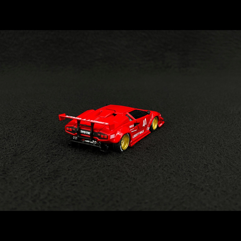Lamborghini Countach LB Works n° 41 2025 Red 1/64 Mini GT MGT01100-L