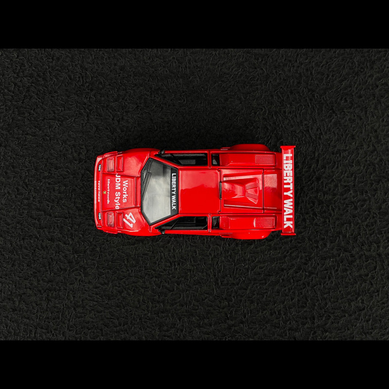 Lamborghini Countach LB Works n° 41 2025 Red 1/64 Mini GT MGT01100-L