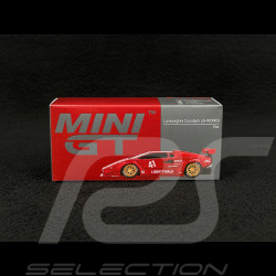 Lamborghini Countach LB Works n° 41 2025 Rot 1/64 Mini GT MGT01100-L