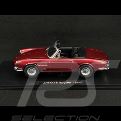 Ferrari 275 GTS Pininfarina Spyder 1964 Steve McQueen Rot Metallic 1/18 KK Scale KKDC180249