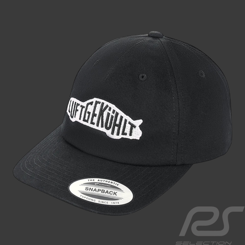 Porsche Cap Luftgekühlt Schwarz - Unisex