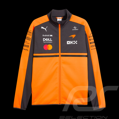 McLaren Softshelljacke F1 Team Norris / Piastri 2026 Papaya Orange Puma 701241092-001 - Unisex
