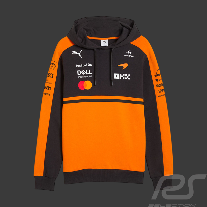 McLaren Hoodie F1 Team Norris / Piastri 2026 Papaya Orange Puma 701241086-001 - Unisex