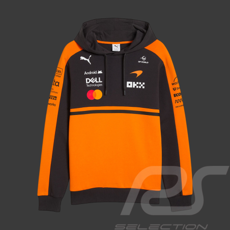 McLaren Hoodie F1 Team Norris / Piastri 2026 Papaya Orange Puma 701241086-001 - Unisex