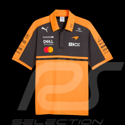 McLaren Polo Shirt F1 Team Norris / Piastri 2026 Papaya Orange Puma 701241087-001 - Unisex