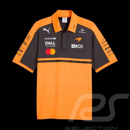 Polo McLaren F1 Team Norris / Piastri 2026 Orange Papaye Puma 701241087-001 - Mixte