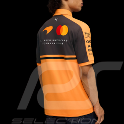 McLaren Polo Shirt F1 Team Norris / Piastri 2026 Papaya Orange Puma 701241087-001 - Unisex