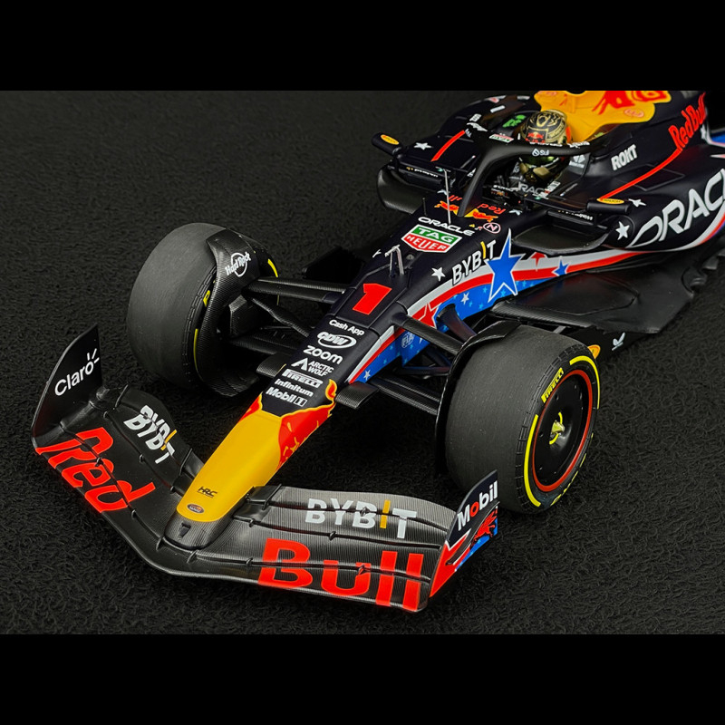 Max Verstappen Red Bull RB19 n° 1 Winner Austin GP USA 2023 F1 1