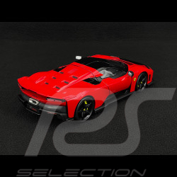 Ferrari F80 2024 Rosso Corsa / Schwarze Felgen 1/18 Bburago 18-16918