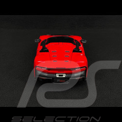 Ferrari F80 2024 Rosso Corsa / Schwarze Felgen 1/18 Bburago 18-16918