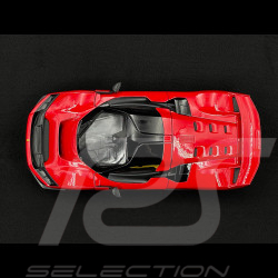 Ferrari F80 2024 Rosso Corsa / Black Rims 1/18 Bburago 18-16918