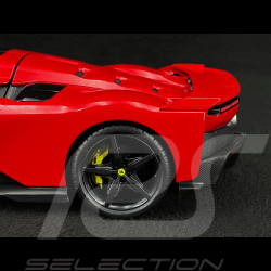 Ferrari F80 2024 Rosso Corsa / Black Rims 1/18 Bburago 18-16918