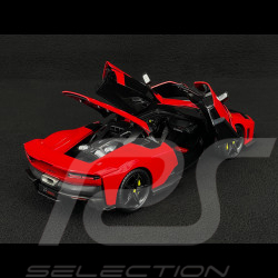 Ferrari F80 2024 Rosso Corsa / Schwarze Felgen 1/18 Bburago 18-16918