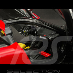 Ferrari F80 2024 Rosso Corsa / Black Rims 1/18 Bburago 18-16918