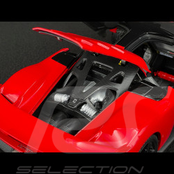 Ferrari F80 2024 Rosso Corsa / Black Rims 1/18 Bburago 18-16918