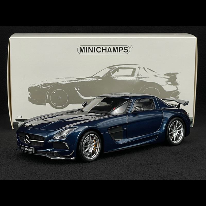 Mercedes-Benz SLS AMG Black Series 2013 Daytona Blue 1/18